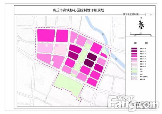 一轴、两带、三片区！商丘市高铁核心区控制性详细规划来了